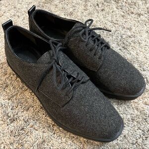 Zara Gray Oxfords Size 38 Eur